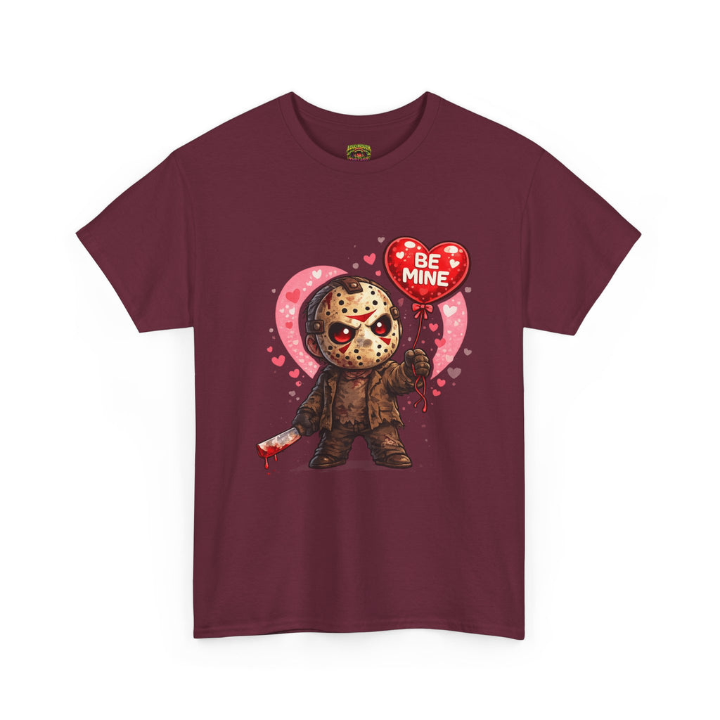 Jason Valentine Tee - 'Be Mine' Horror Cute Valentine's Day T-Shirt