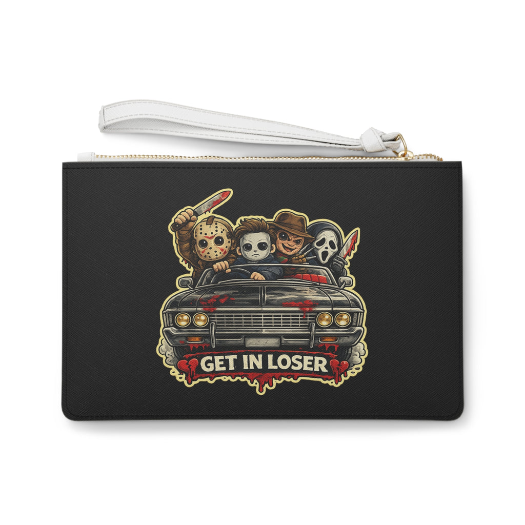 Cute Horrors "Get in Loser" Clutch Bag