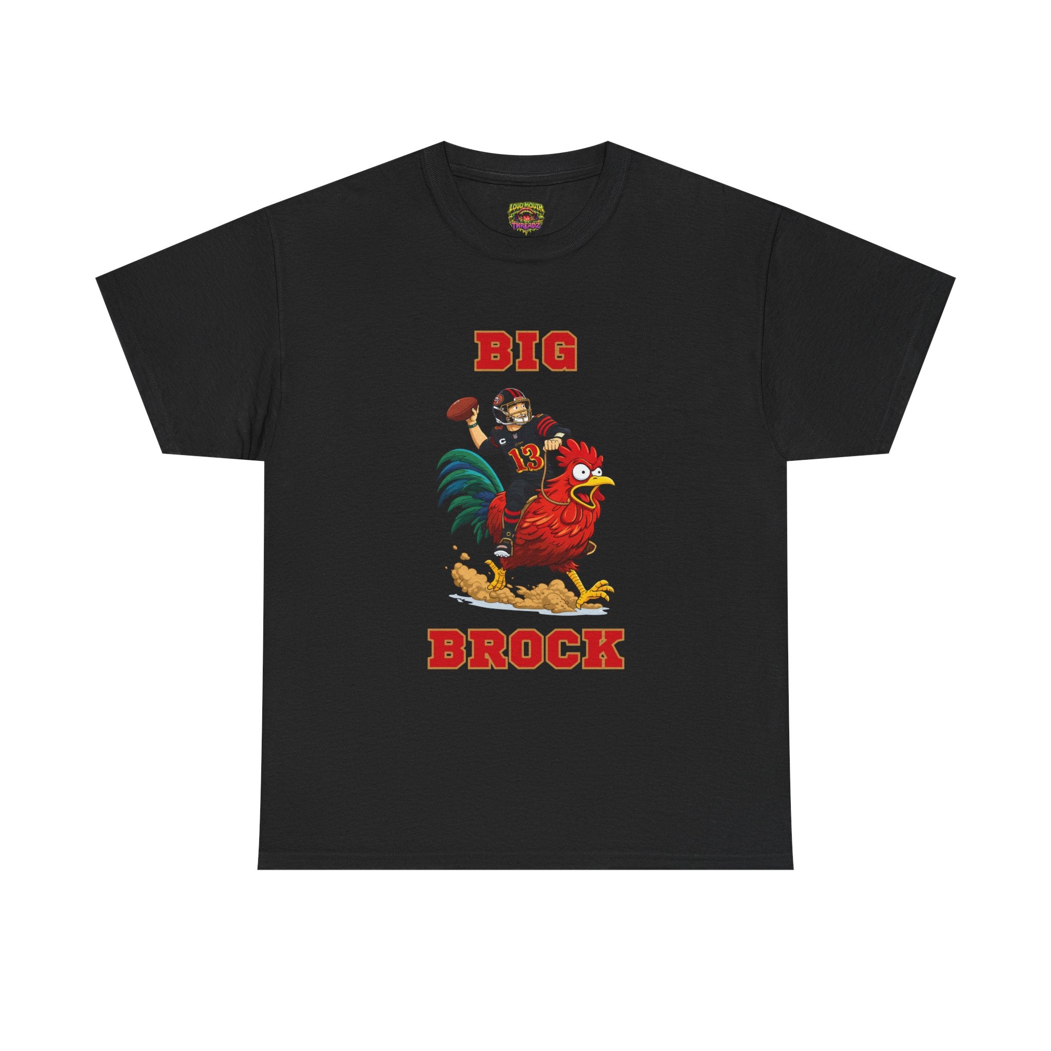 Big Brock T-Shirt — Retro Rooster Graphic Tee