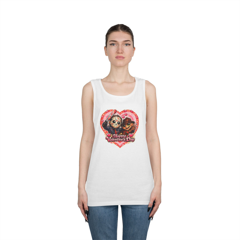 Horror Classic Valentine's Unisex Heavy Cotton Tank Top