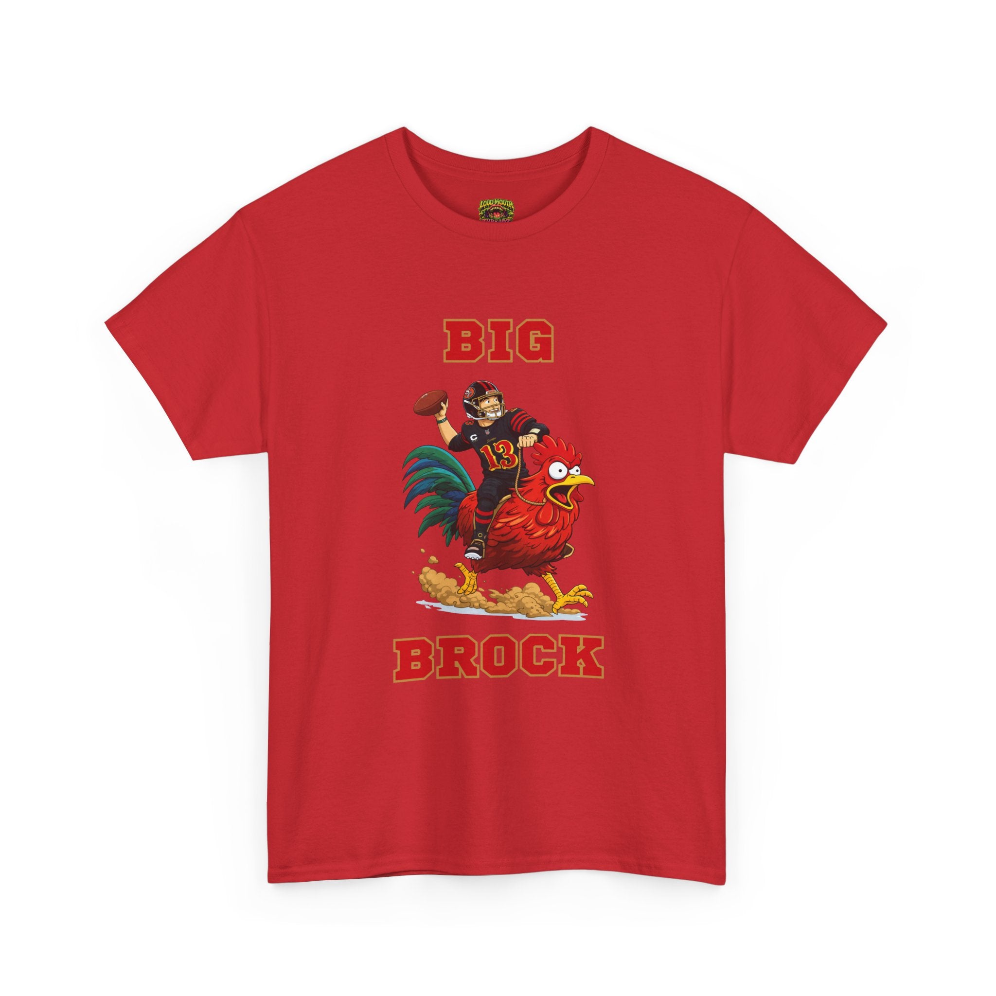 Big Brock T-Shirt — Retro Rooster Graphic Tee