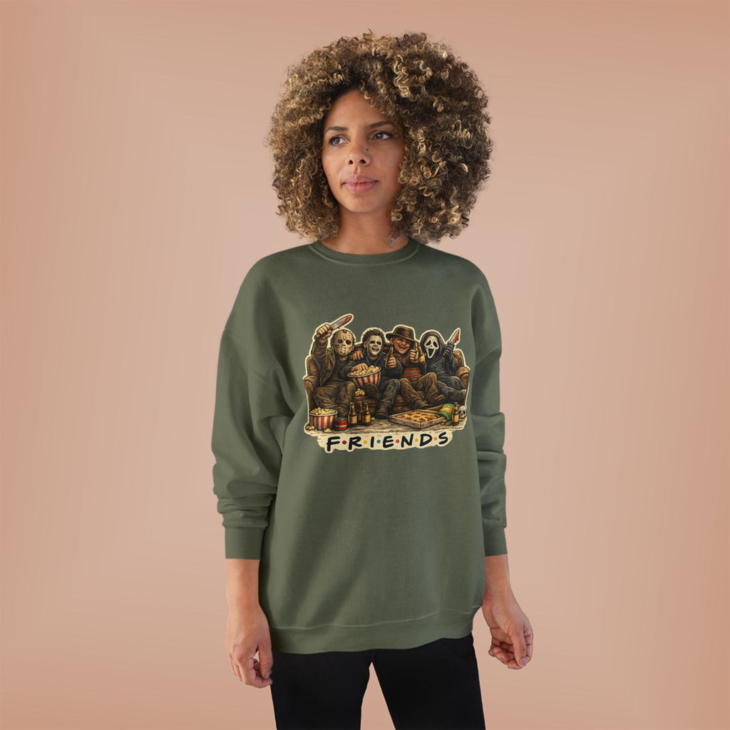 Horror Classics Friends Unisex EcoSmart® Crewneck Sweatshirt