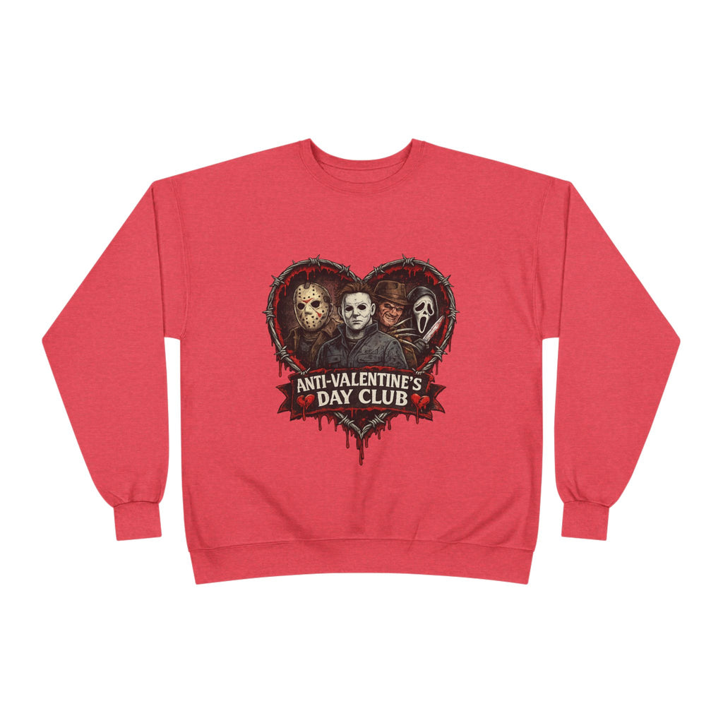 Horror Anti-Valentine's Unisex EcoSmart® Crewneck Sweatshirt