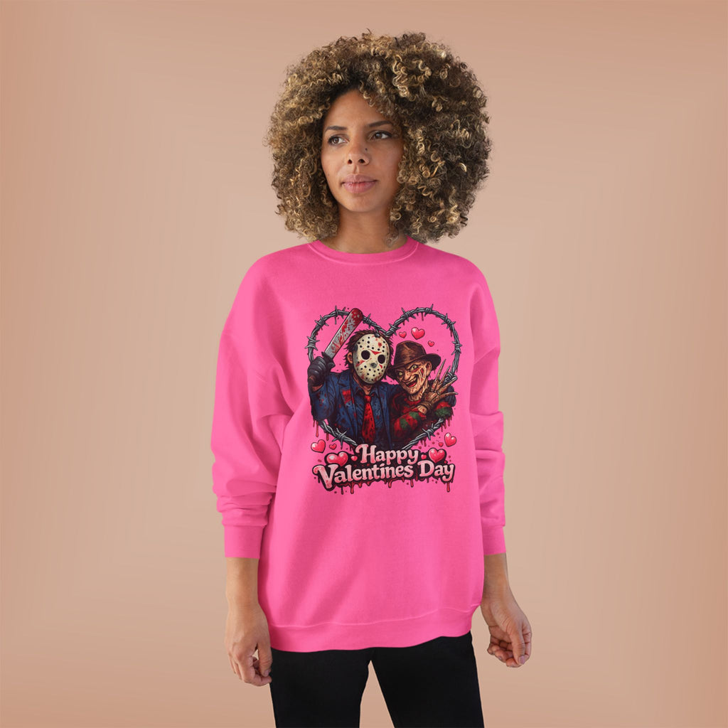 Horror Classic Valentine's Day Unisex EcoSmart® Crewneck Sweatshirt