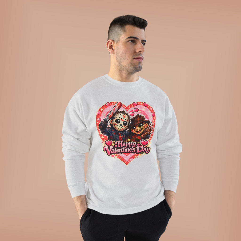 Cute Horrors Valentine's Day Unisex EcoSmart® Crewneck Sweatshirt
