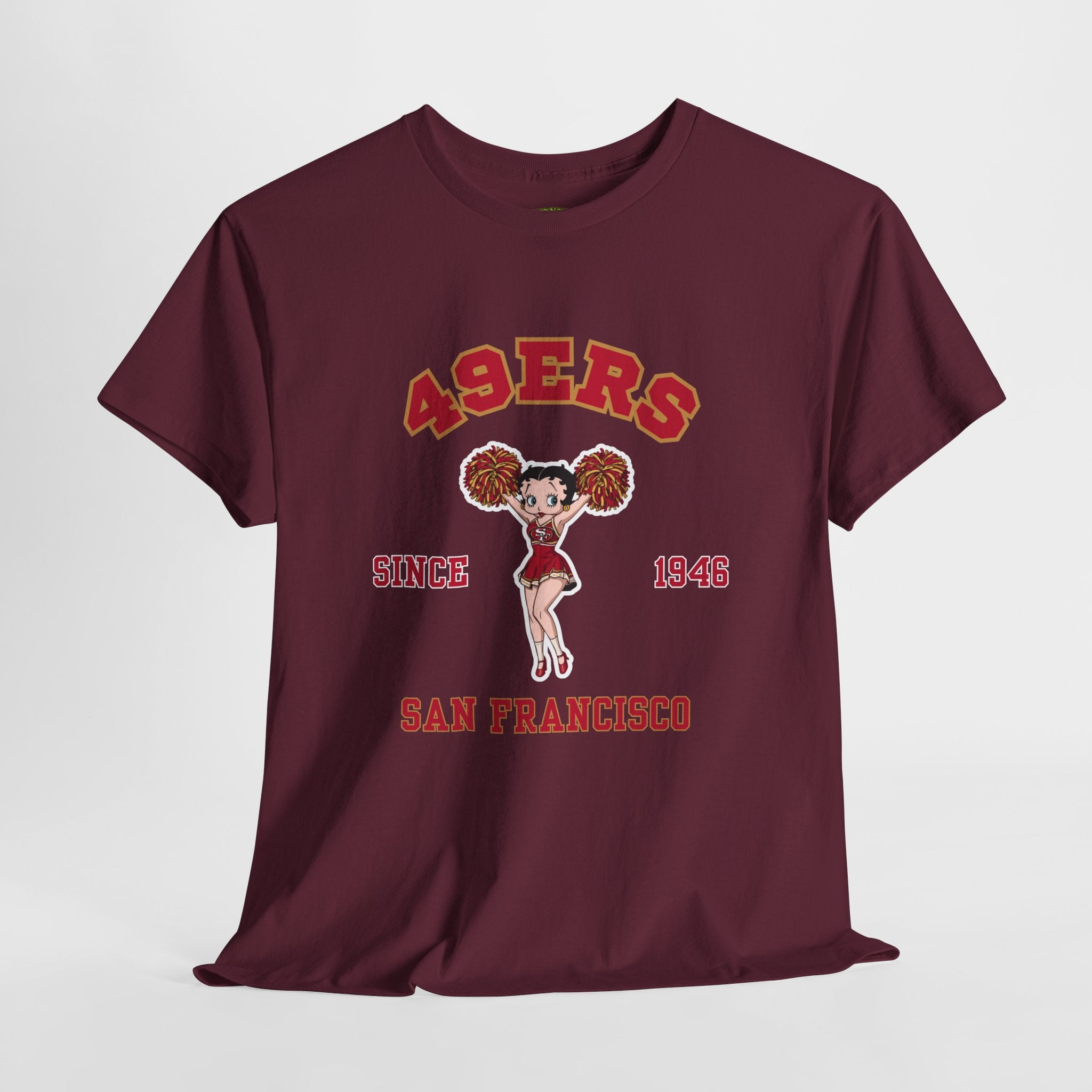 49ers Cheerleader T-Shirt – San Francisco Since 1946
