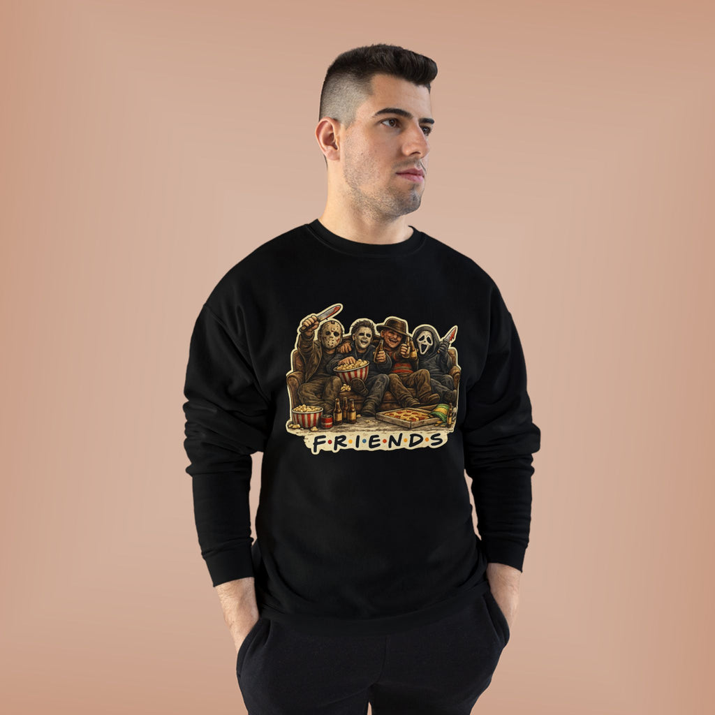 Horror Classics Friends Unisex EcoSmart® Crewneck Sweatshirt