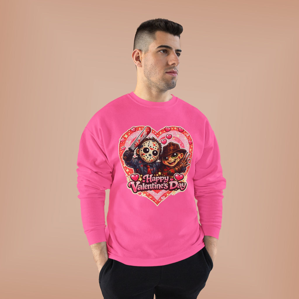 Cute Horrors Valentine's Day Unisex EcoSmart® Crewneck Sweatshirt