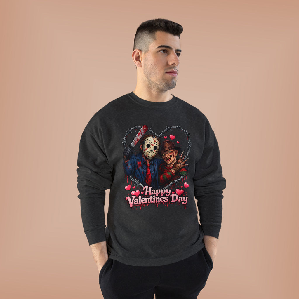 Horror Classic Valentine's Day Unisex EcoSmart® Crewneck Sweatshirt