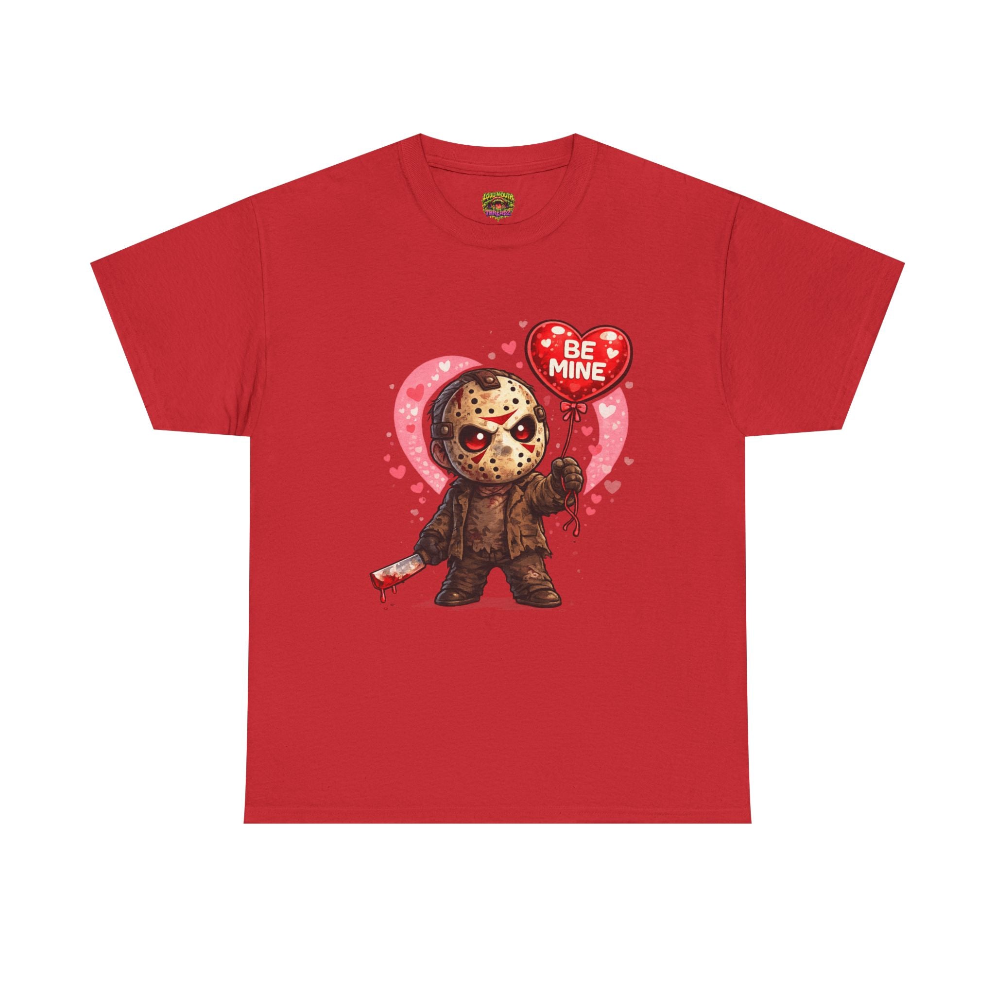 Jason Valentine Tee - 'Be Mine' Horror Cute Valentine's Day T-Shirt