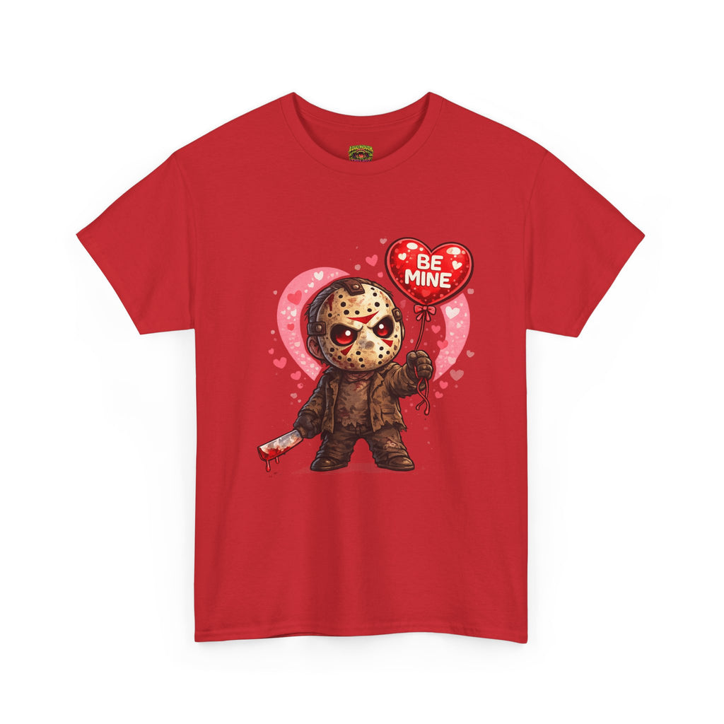 Jason Valentine Tee - 'Be Mine' Horror Cute Valentine's Day T-Shirt