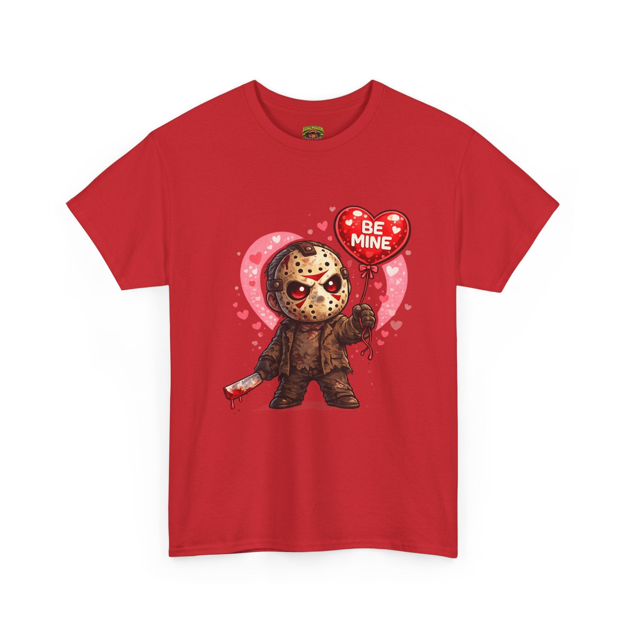 Jason Valentine Tee - 'Be Mine' Horror Cute Valentine's Day T-Shirt
