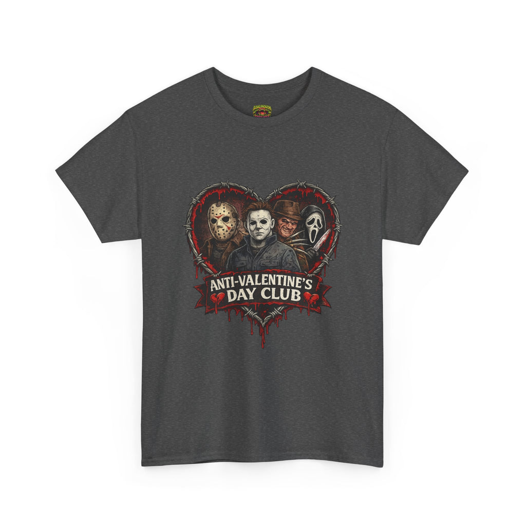 Horror Classics Anti-Valentine's Unisex Heavy Cotton Tee