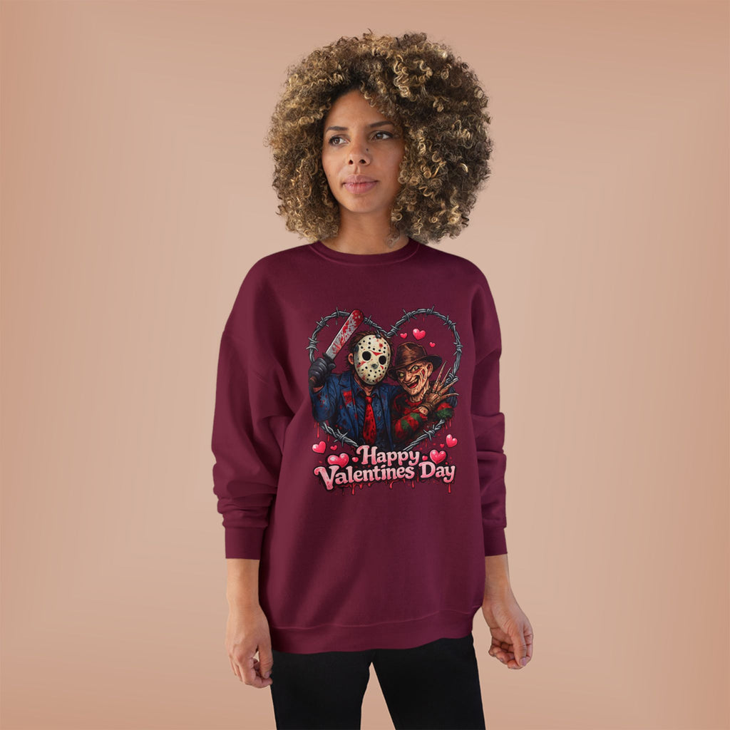 Horror Classic Valentine's Day Unisex EcoSmart® Crewneck Sweatshirt