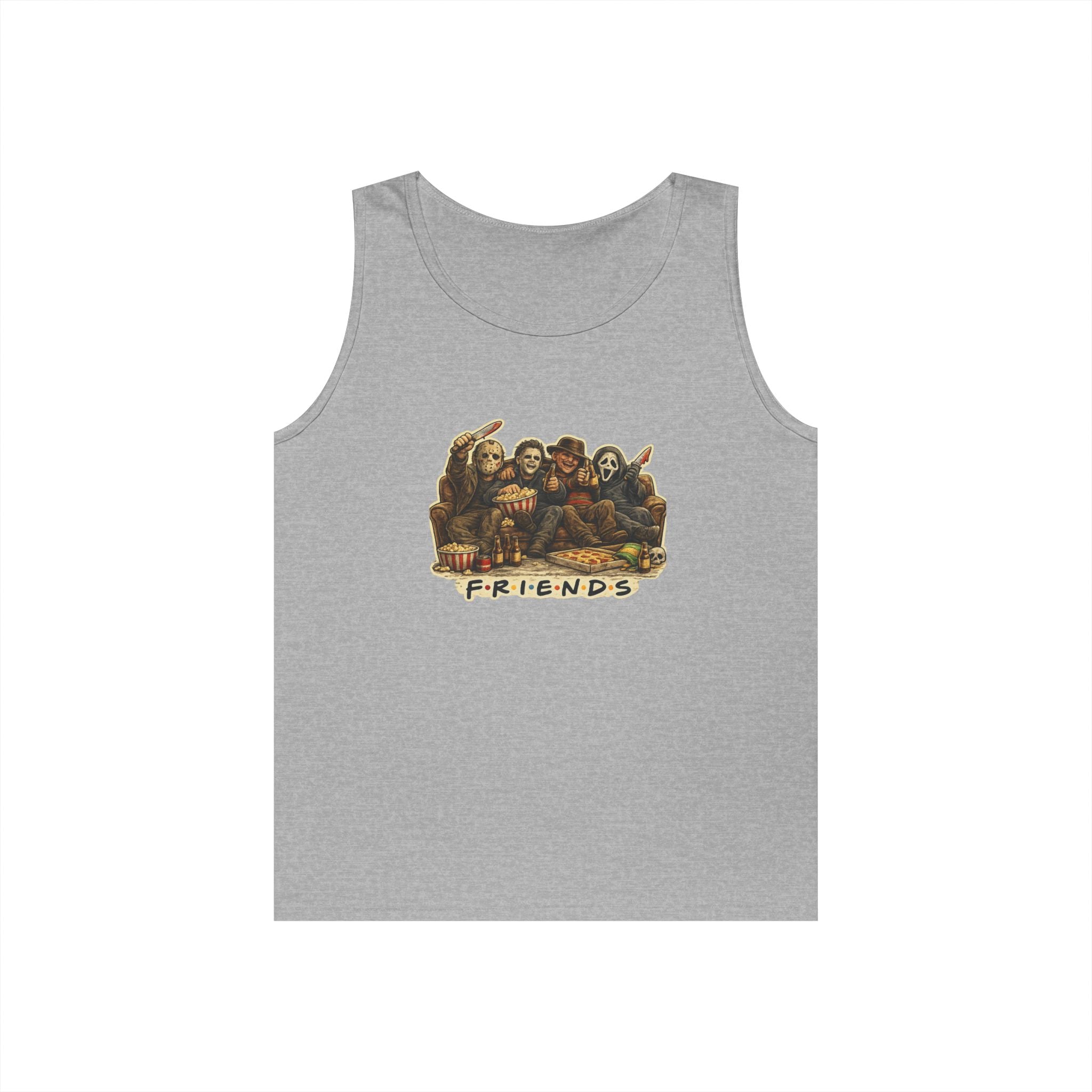 Horror Classics Friends Unisex Heavy Cotton Tank Top