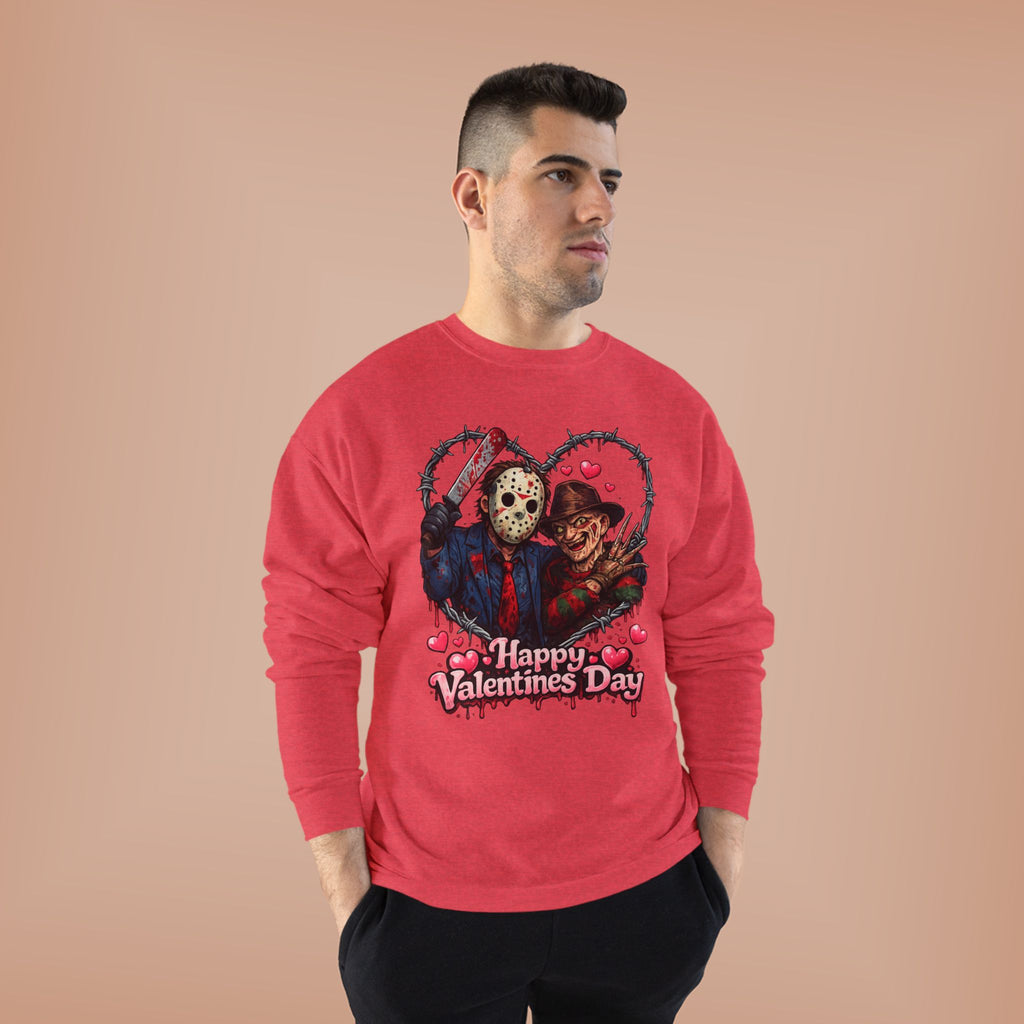 Horror Classic Valentine's Day Unisex EcoSmart® Crewneck Sweatshirt