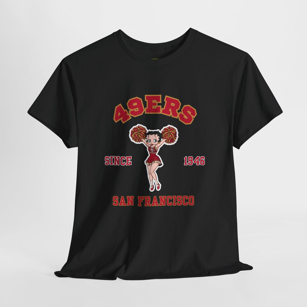 49ers Cheerleader T-Shirt – San Francisco Since 1946