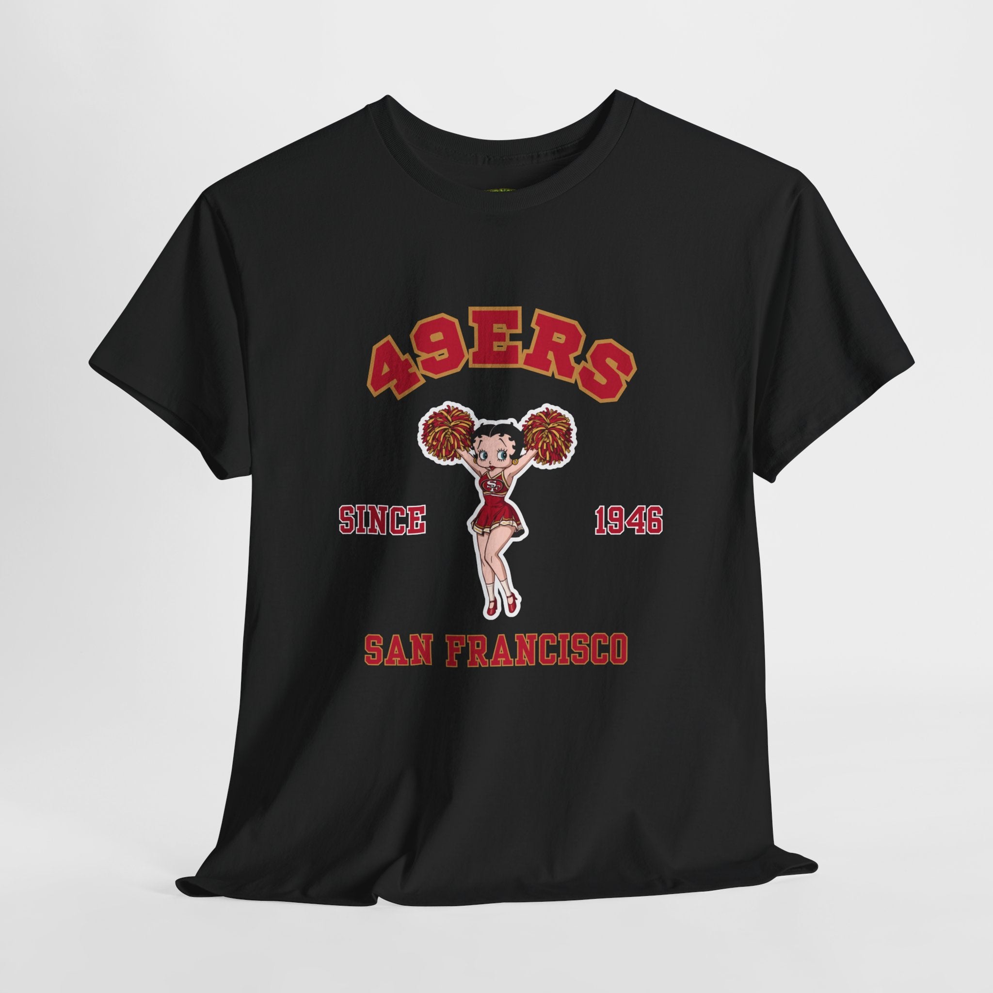 49ers Cheerleader T-Shirt – San Francisco Since 1946