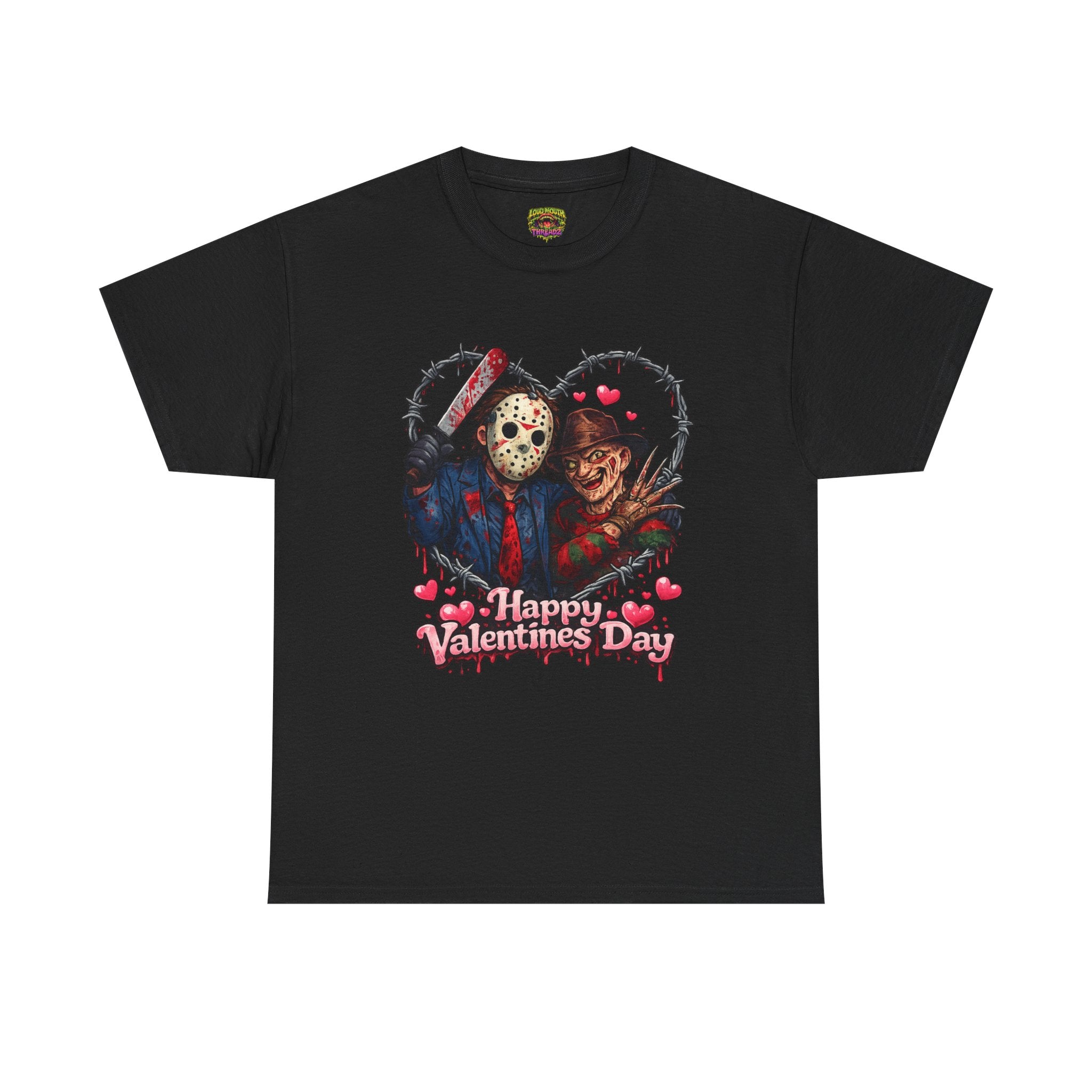 Horror Classic Valentine's Unisex Heavy Cotton Tee