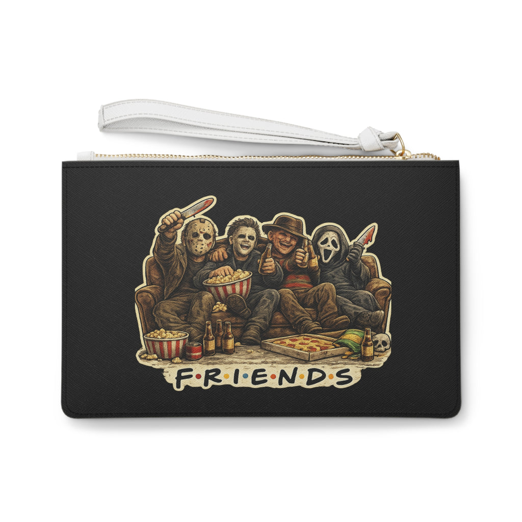 Horror Classic Friends Clutch Bag