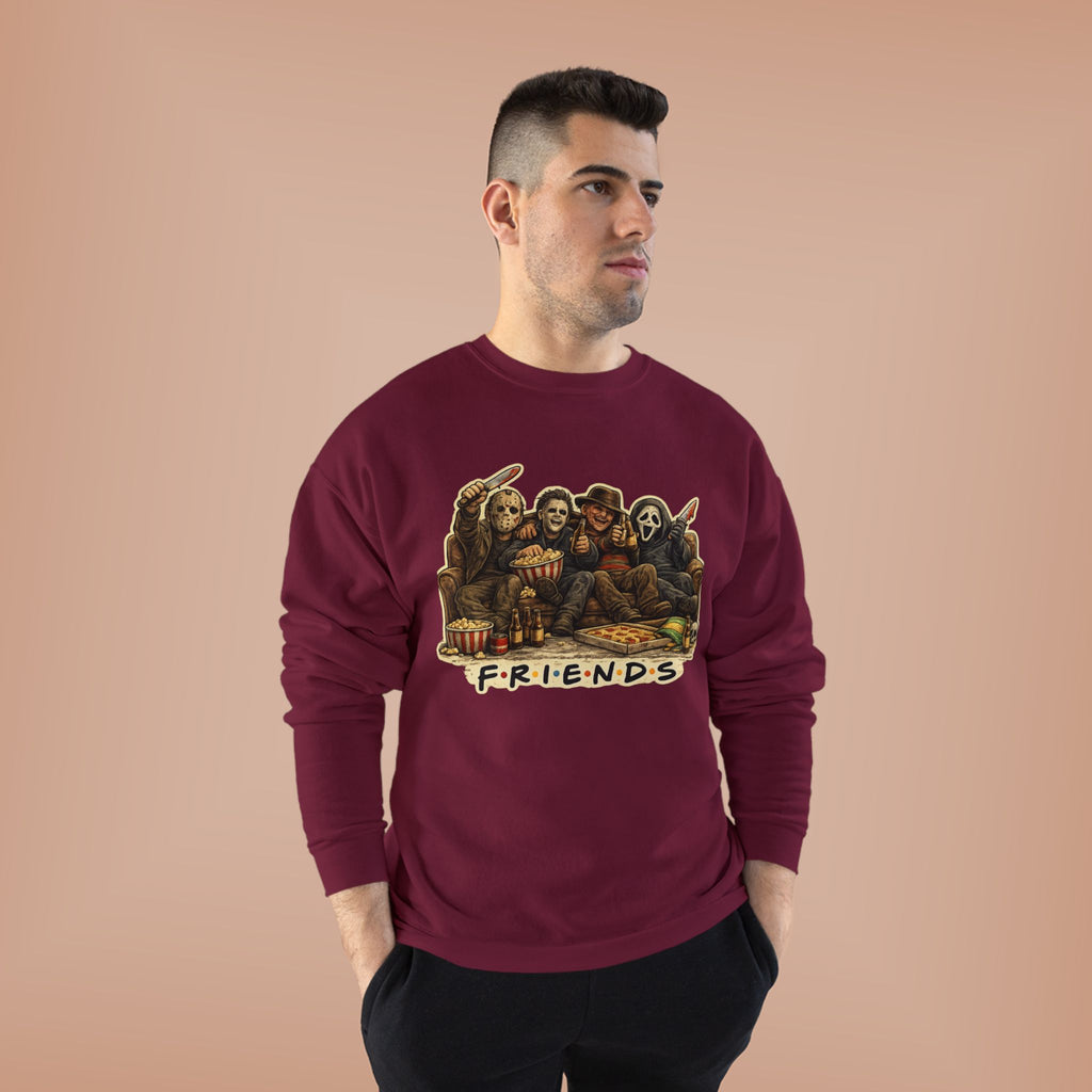 Horror Classics Friends Unisex EcoSmart® Crewneck Sweatshirt
