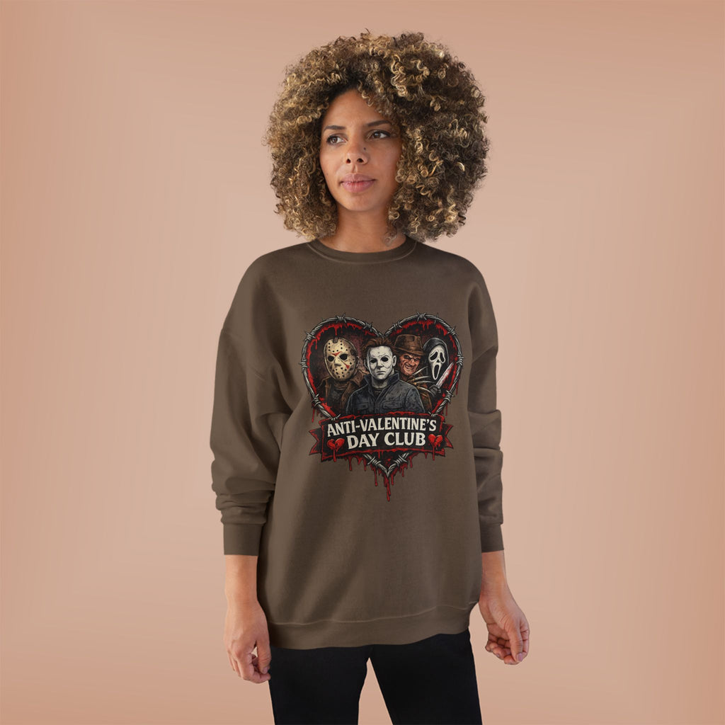 Horror Anti-Valentine's Unisex EcoSmart® Crewneck Sweatshirt
