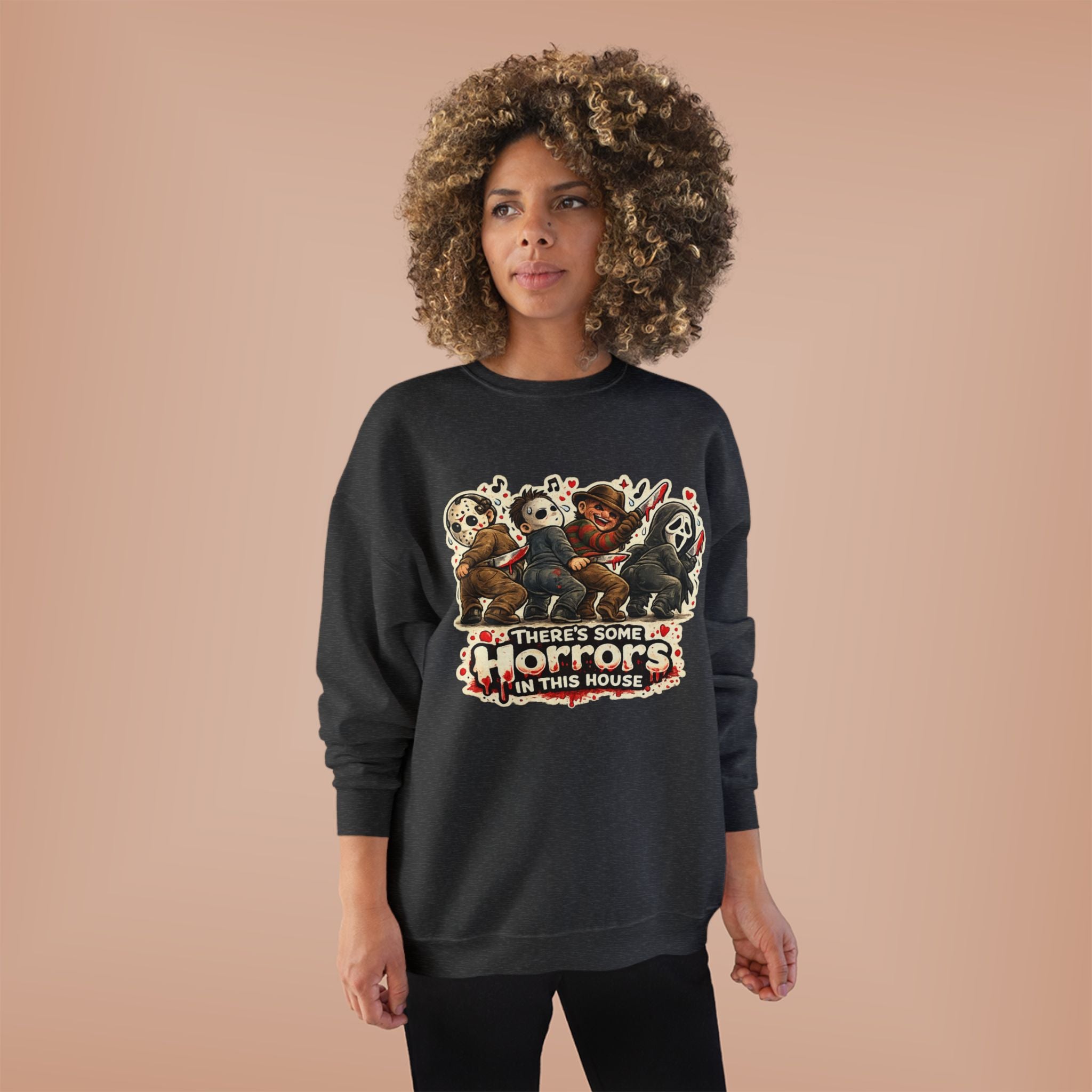 Horrors in this House Unisex EcoSmart® Crewneck Sweatshirt