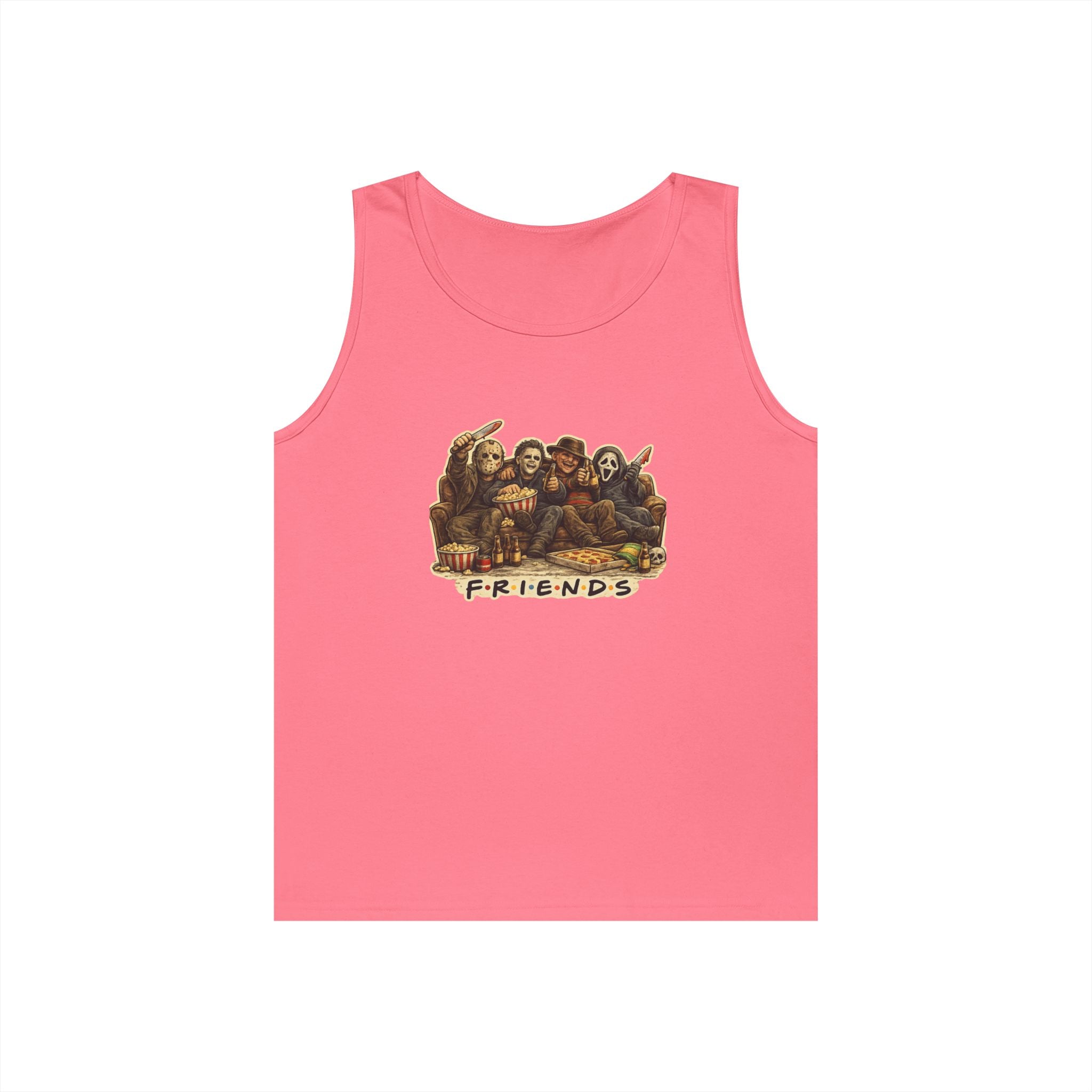 Horror Classics Friends Unisex Heavy Cotton Tank Top