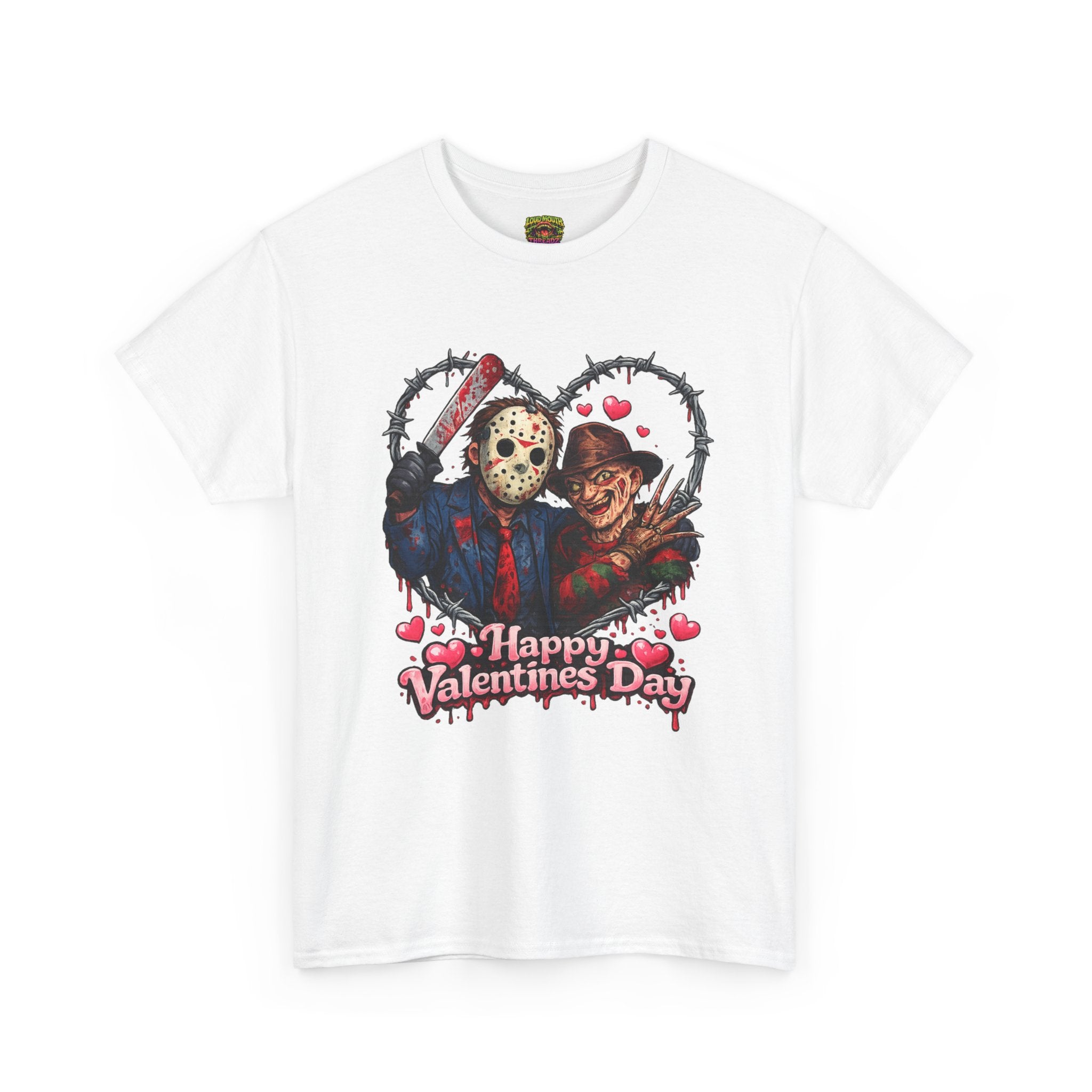 Horror Classic Valentine's Unisex Heavy Cotton Tee