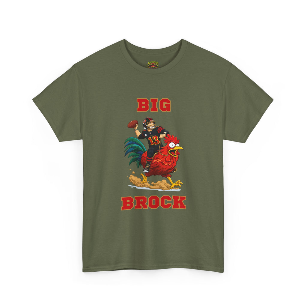 Big Brock T-Shirt — Retro Rooster Graphic Tee