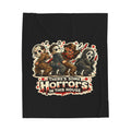 Horrors in this House Velveteen Plush Blanket