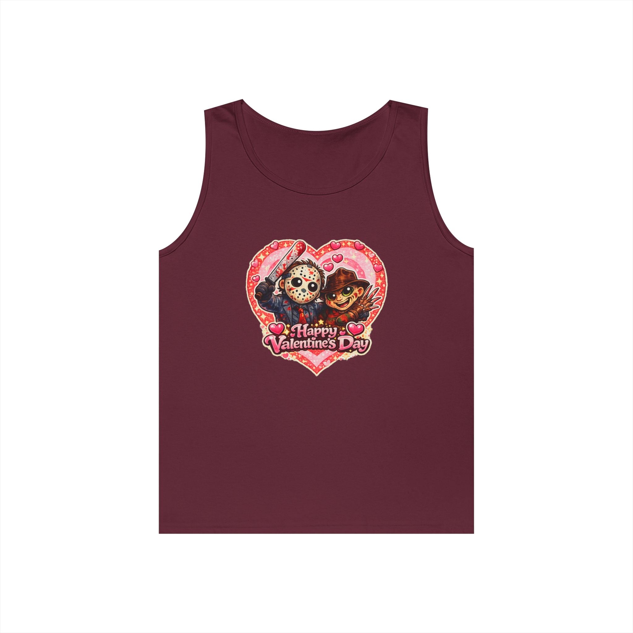 Horror Classic Valentine's Unisex Heavy Cotton Tank Top