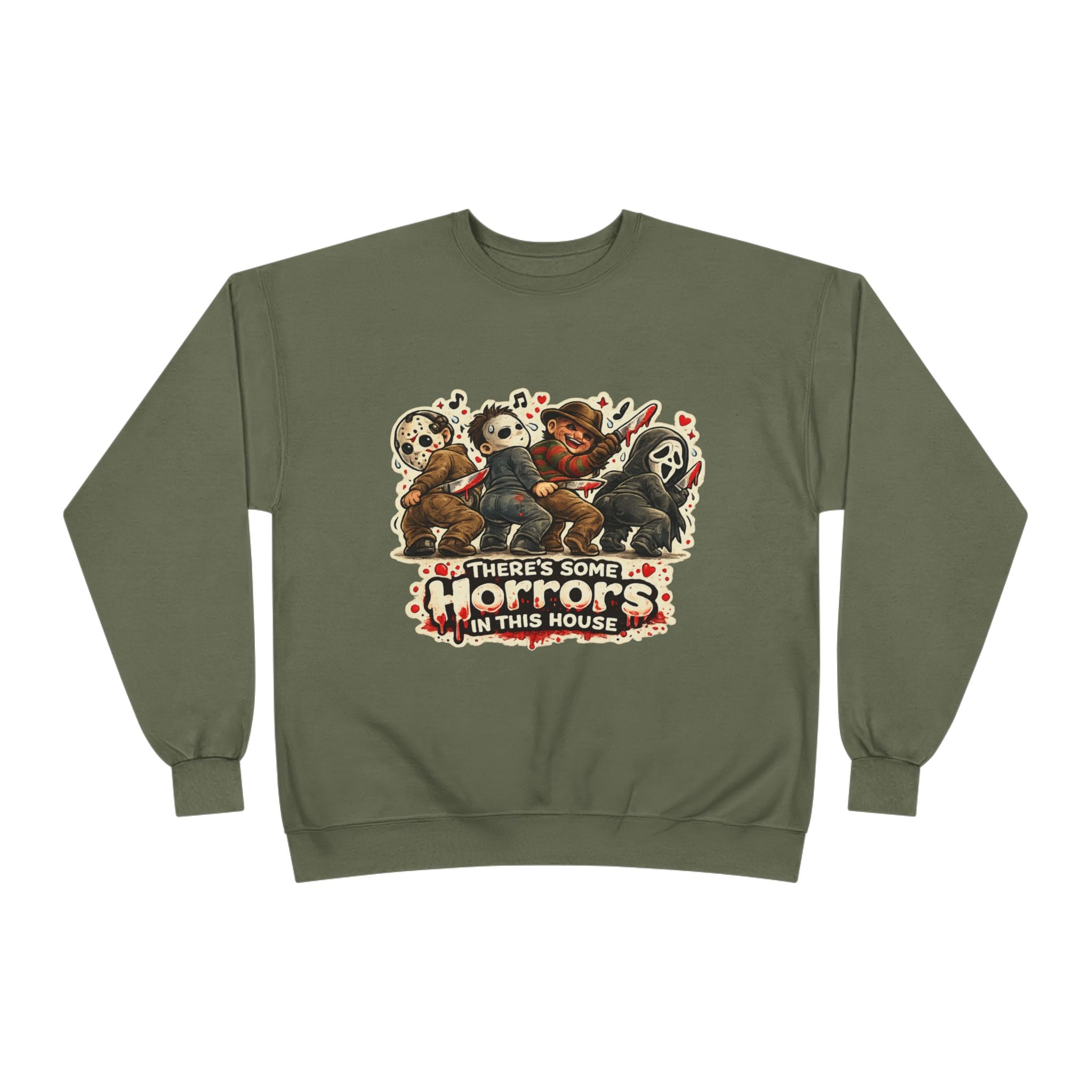 Horrors in this House Unisex EcoSmart® Crewneck Sweatshirt