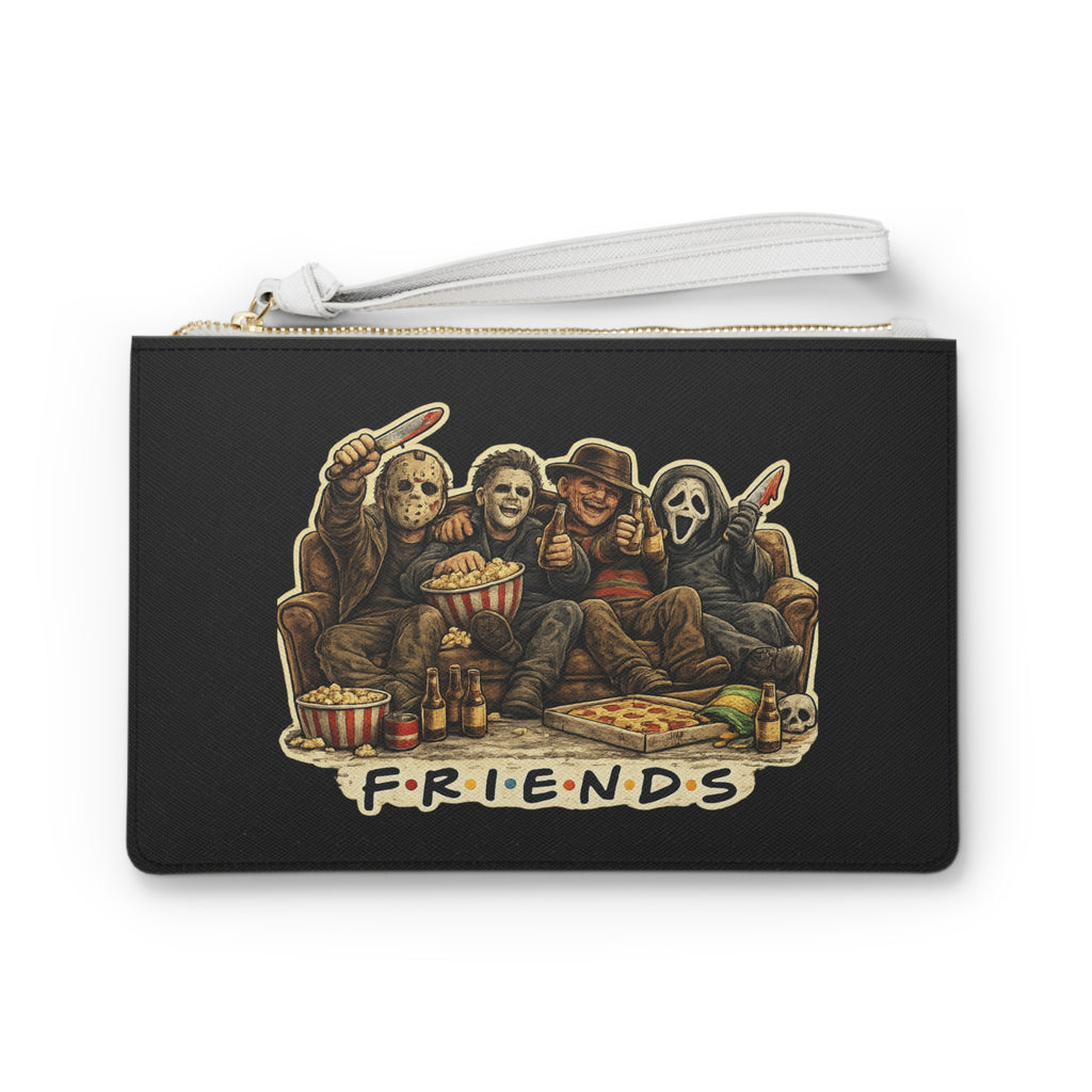 Horror Classic Friends Clutch Bag