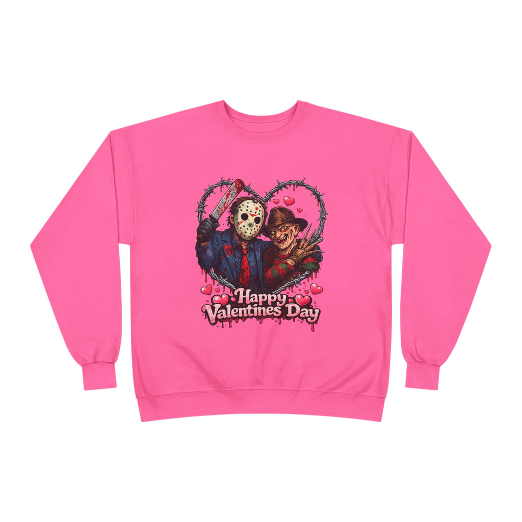 Horror Classic Valentine's Day Unisex EcoSmart® Crewneck Sweatshirt