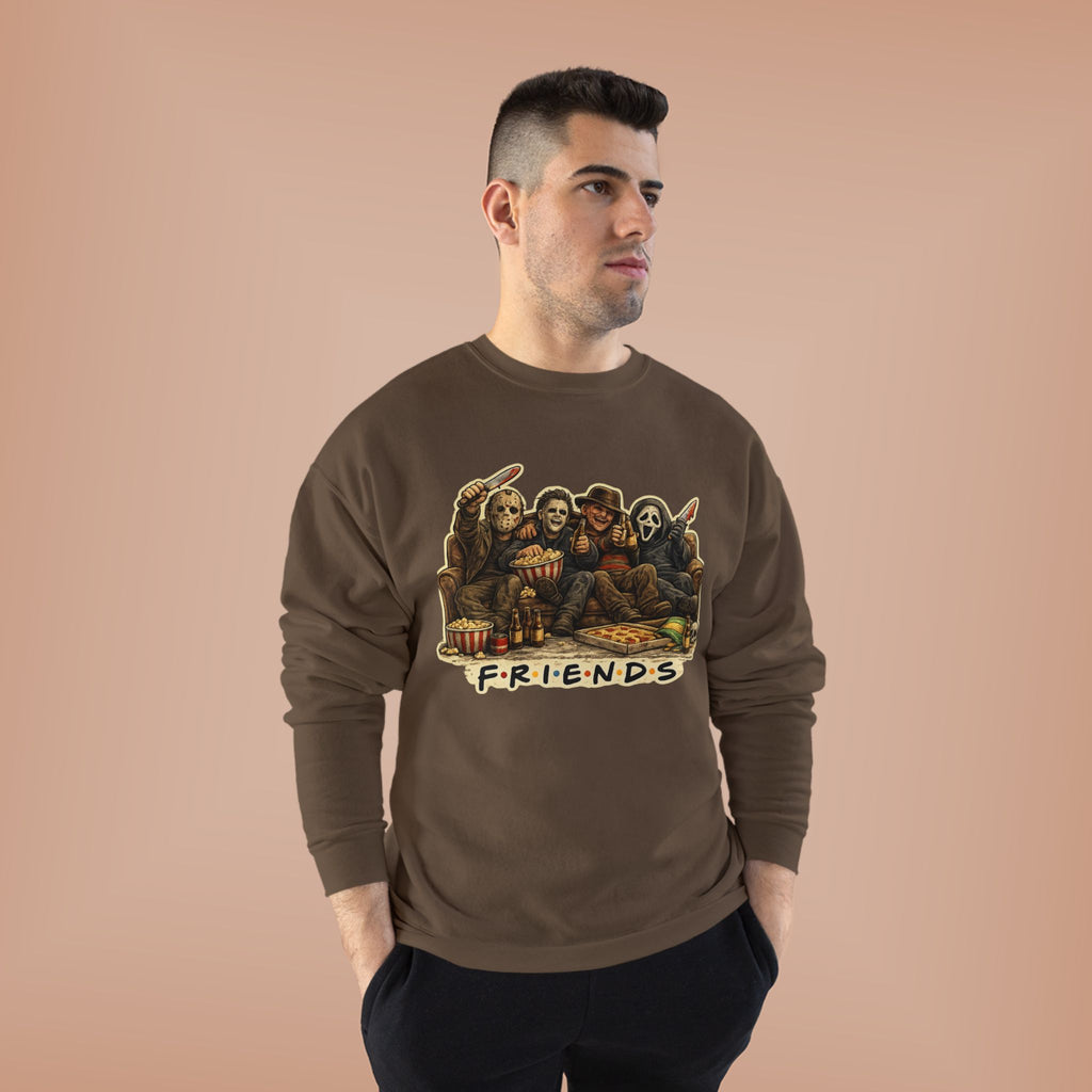 Horror Classics Friends Unisex EcoSmart® Crewneck Sweatshirt