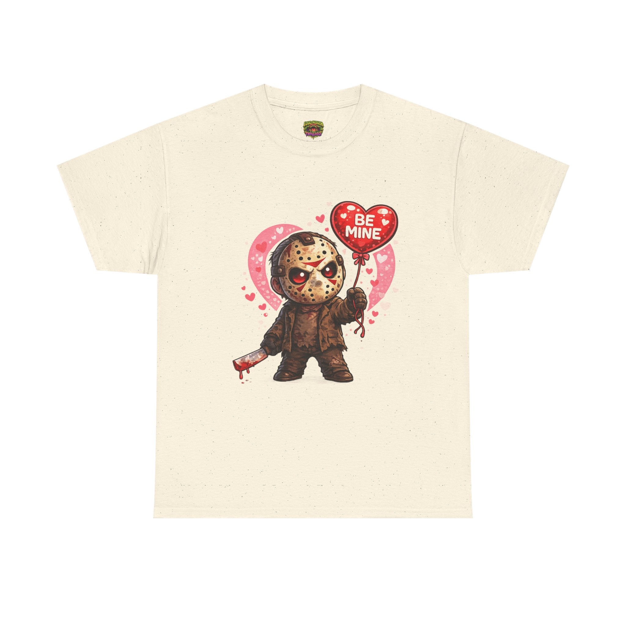Jason Valentine Tee - 'Be Mine' Horror Cute Valentine's Day T-Shirt