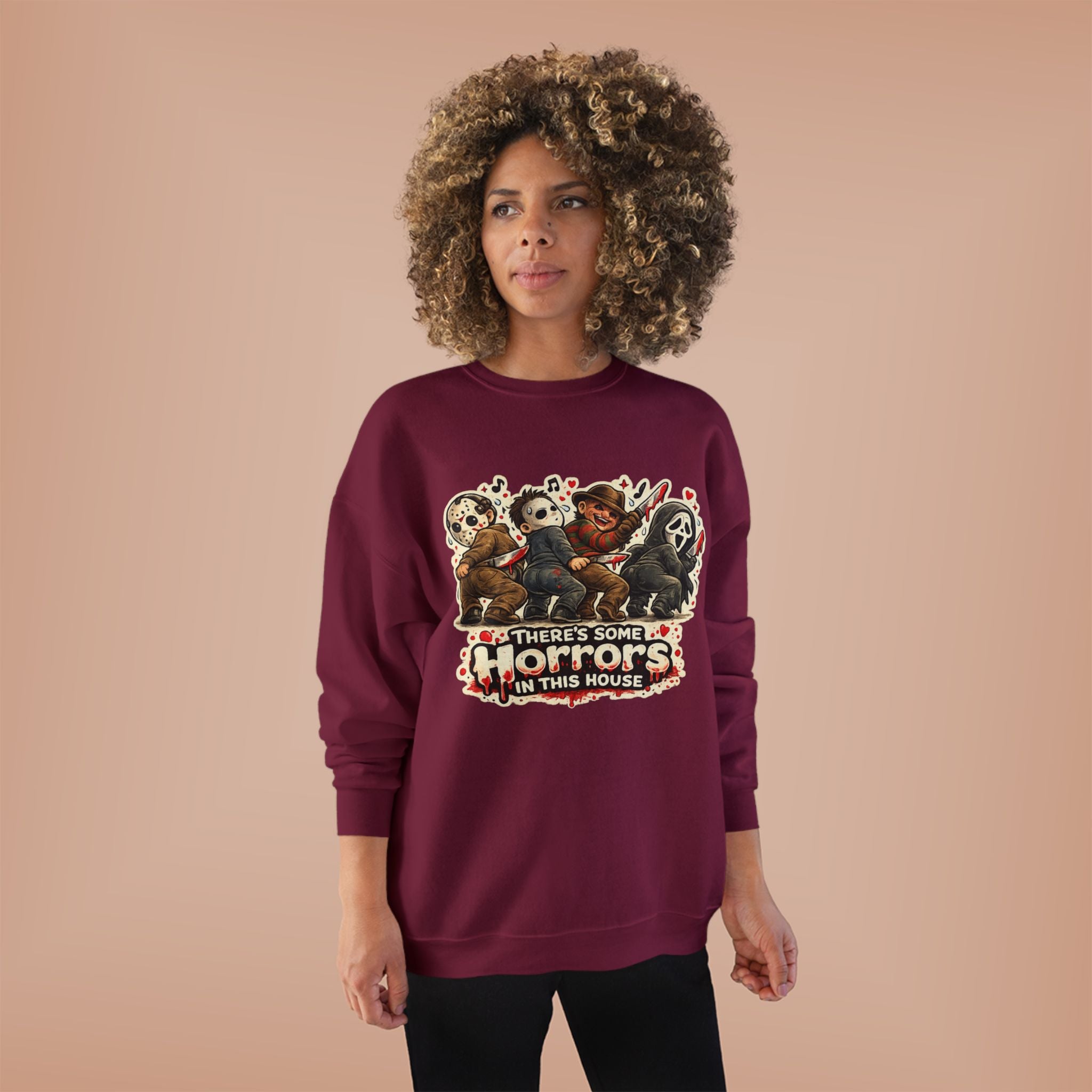 Horrors in this House Unisex EcoSmart® Crewneck Sweatshirt