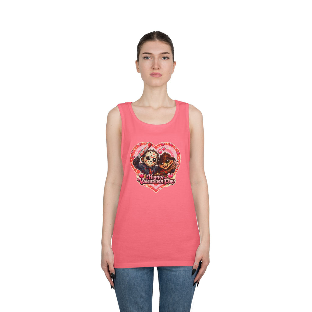 Horror Classic Valentine's Unisex Heavy Cotton Tank Top
