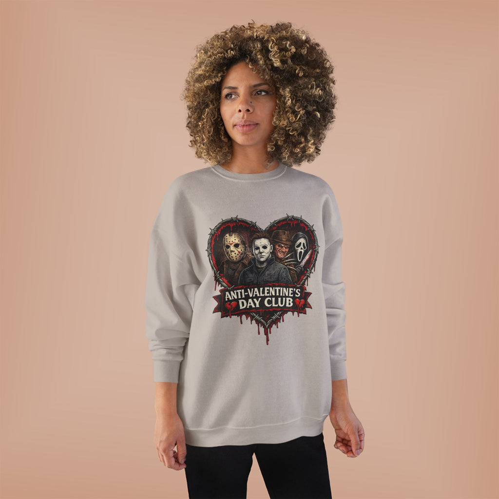 Horror Anti-Valentine's Unisex EcoSmart® Crewneck Sweatshirt