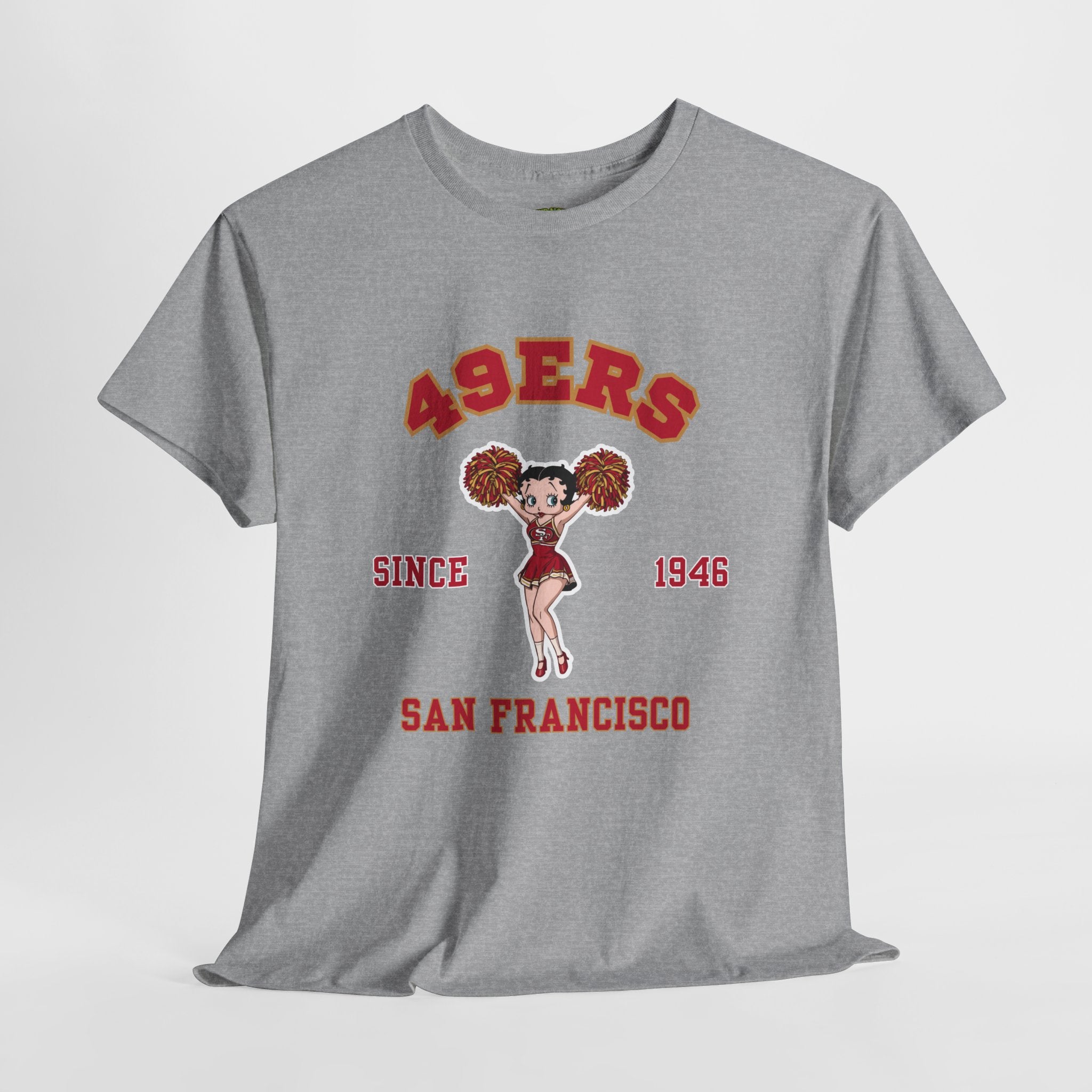 49ers Cheerleader T-Shirt – San Francisco Since 1946