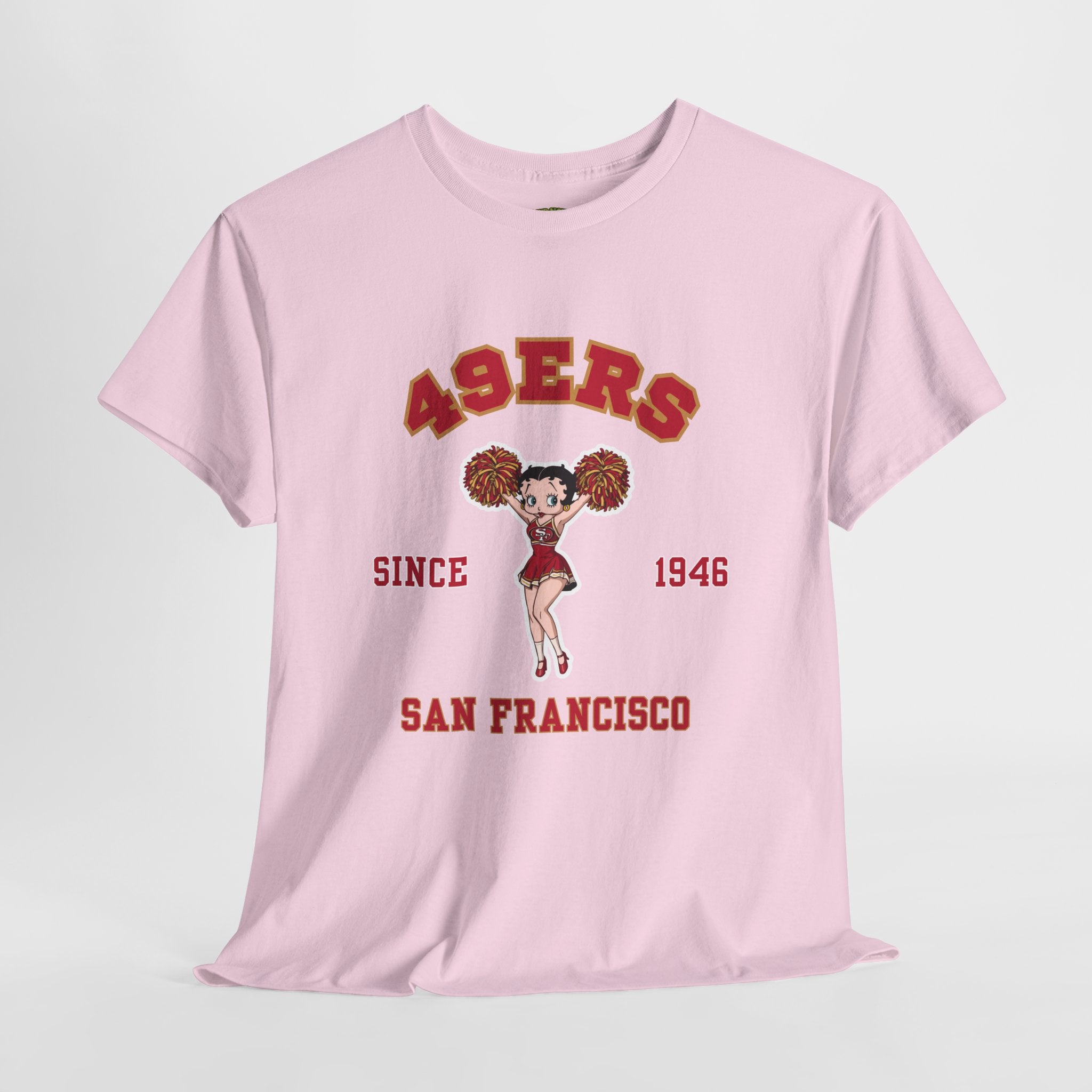 49ers Cheerleader T-Shirt – San Francisco Since 1946
