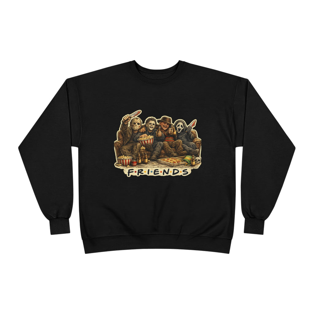 Horror Classics Friends Unisex EcoSmart® Crewneck Sweatshirt